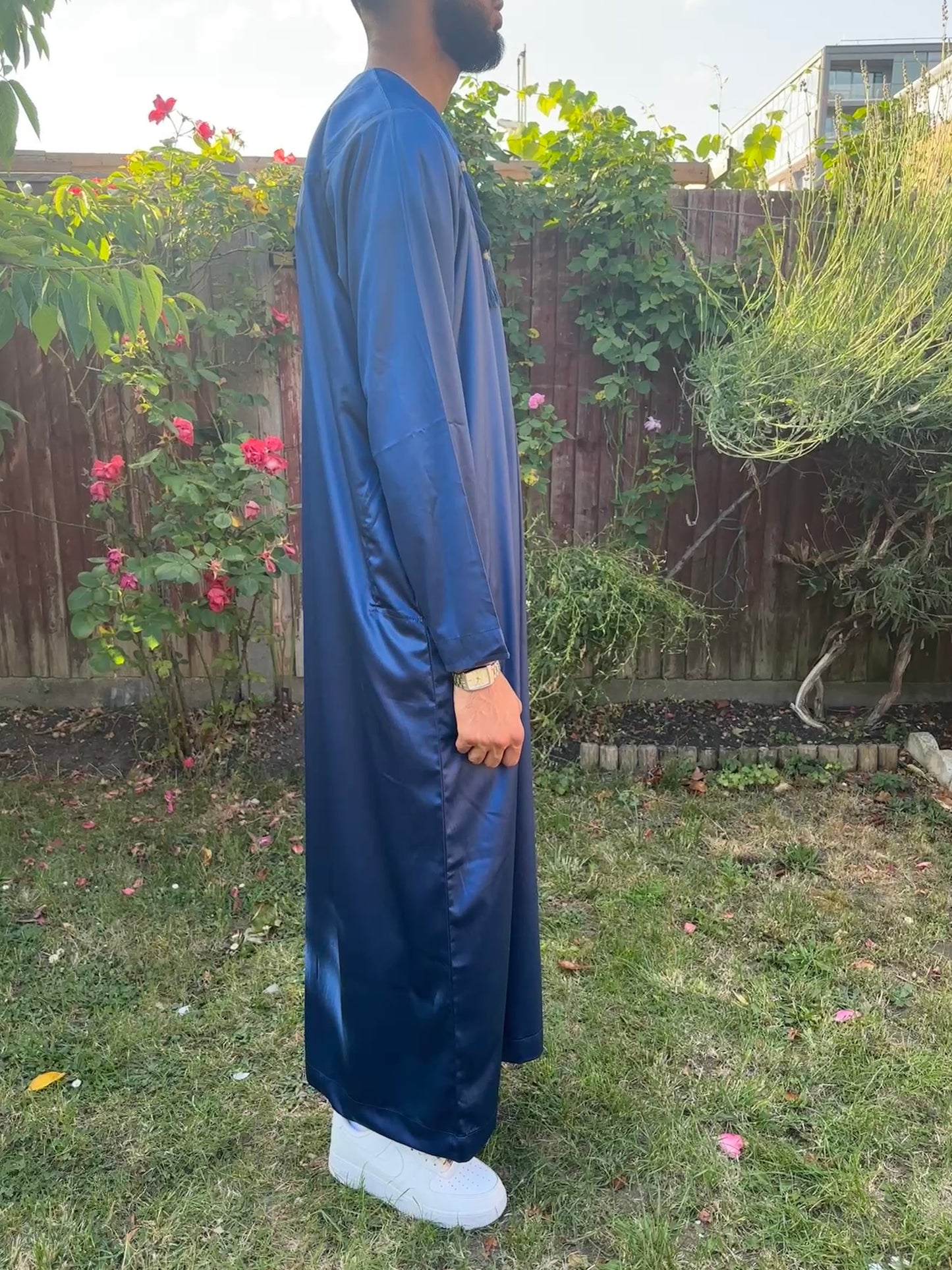 Blue Omani Men’s Thobe