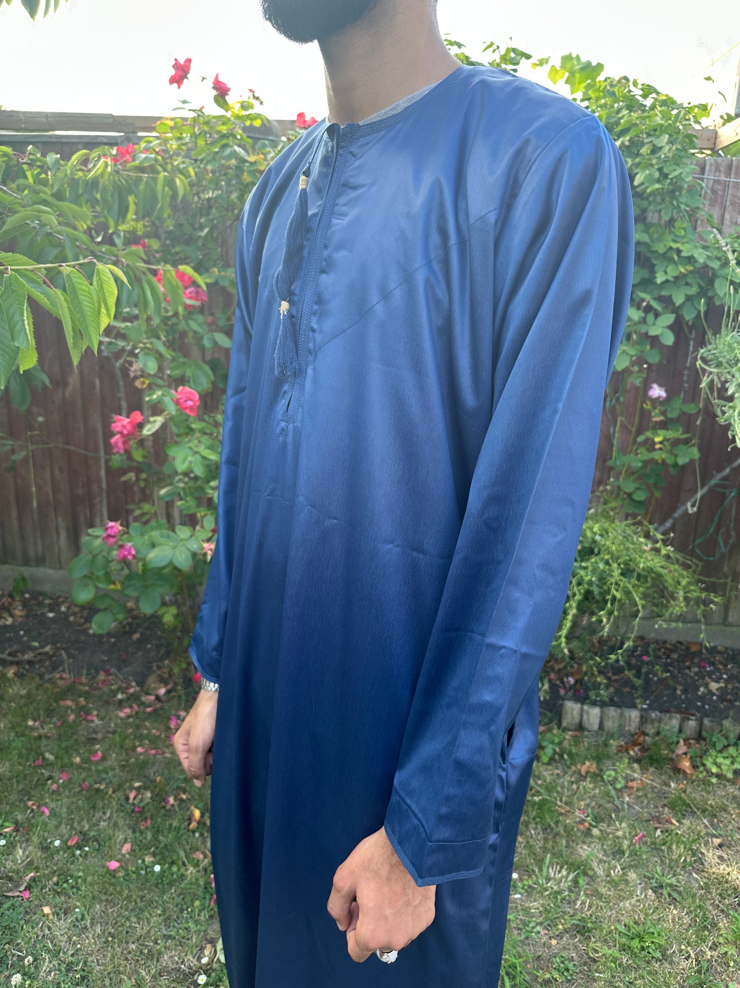 Blue Omani Men’s Thobe