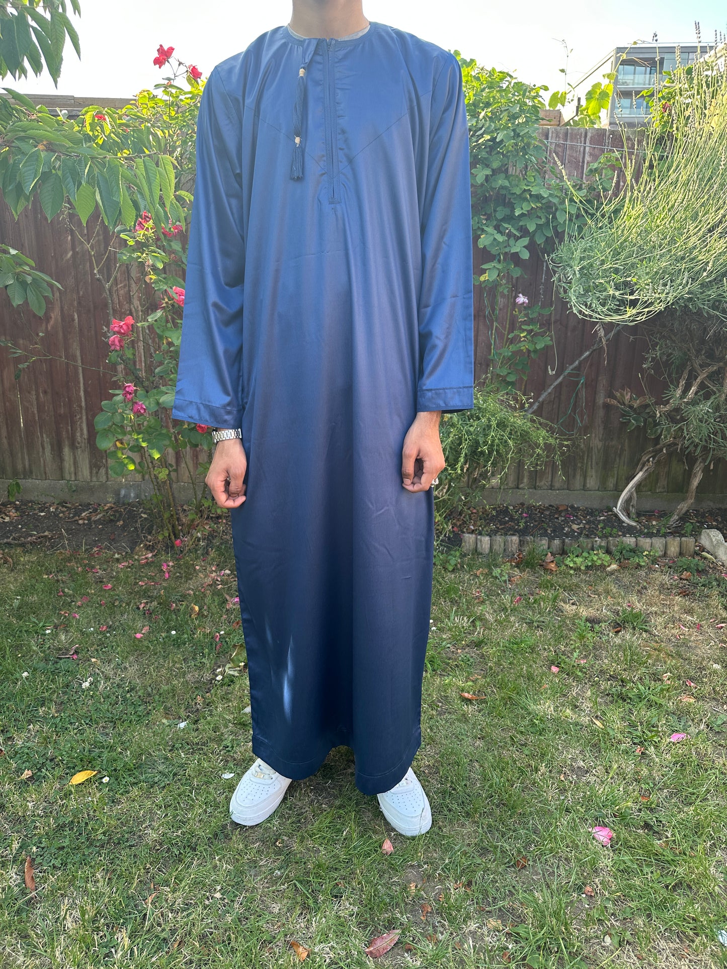 Blue Omani Men’s Thobe