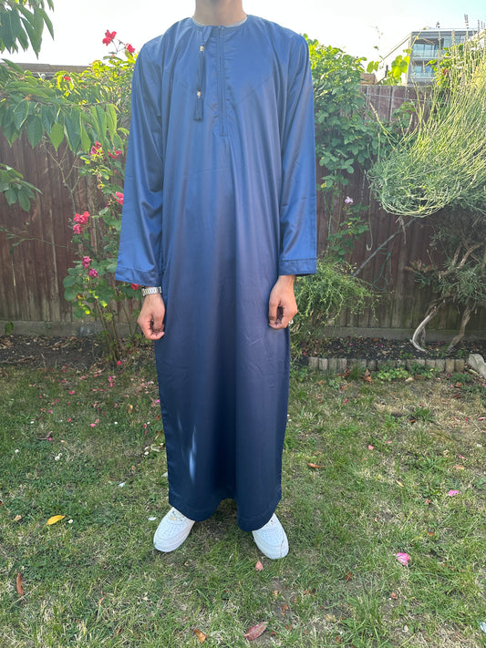 Blue Omani Men’s Thobe